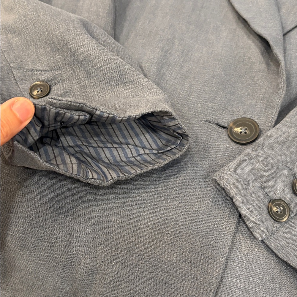 FREE PEOPLE Prep School Blazer in Color Vintage Indigo - Picture 11 of 12
